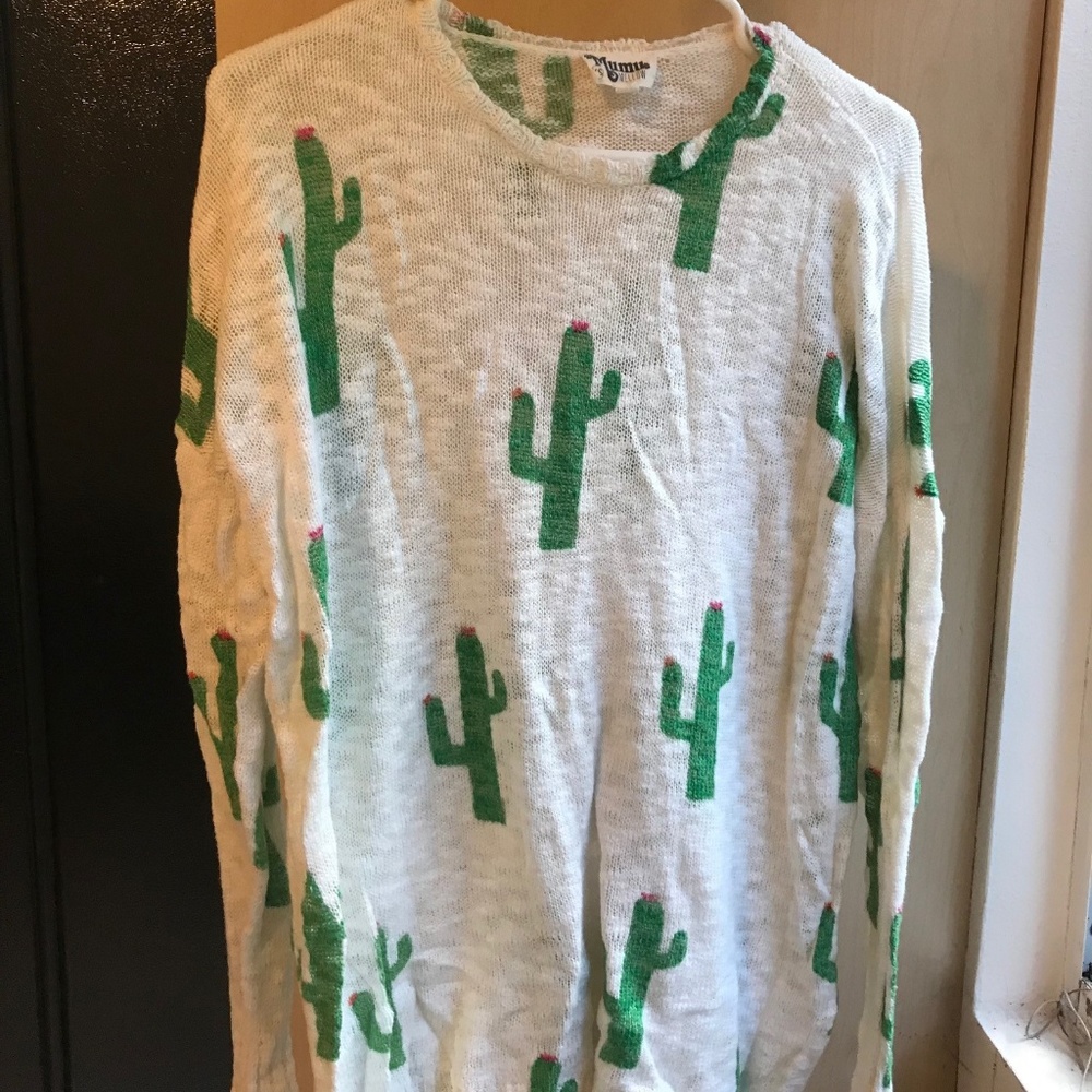Show Me Your Mumu Cactus Sweater